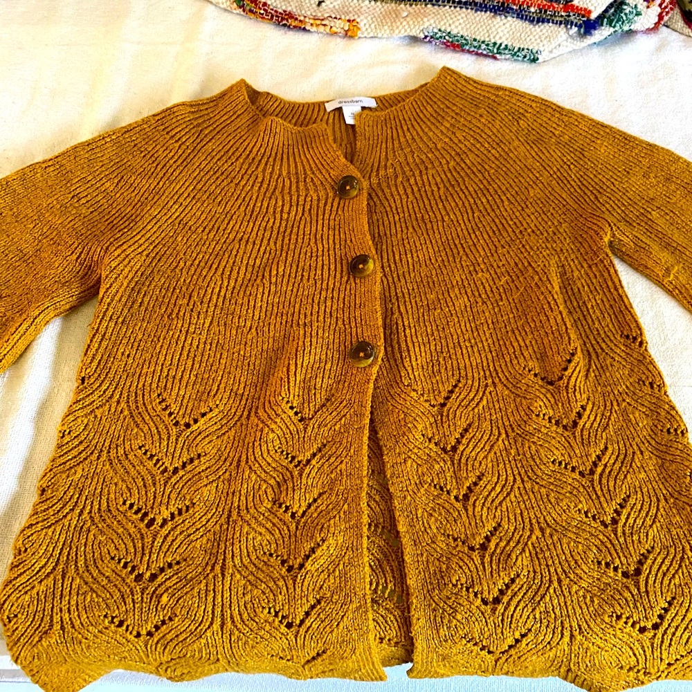Gold sweater